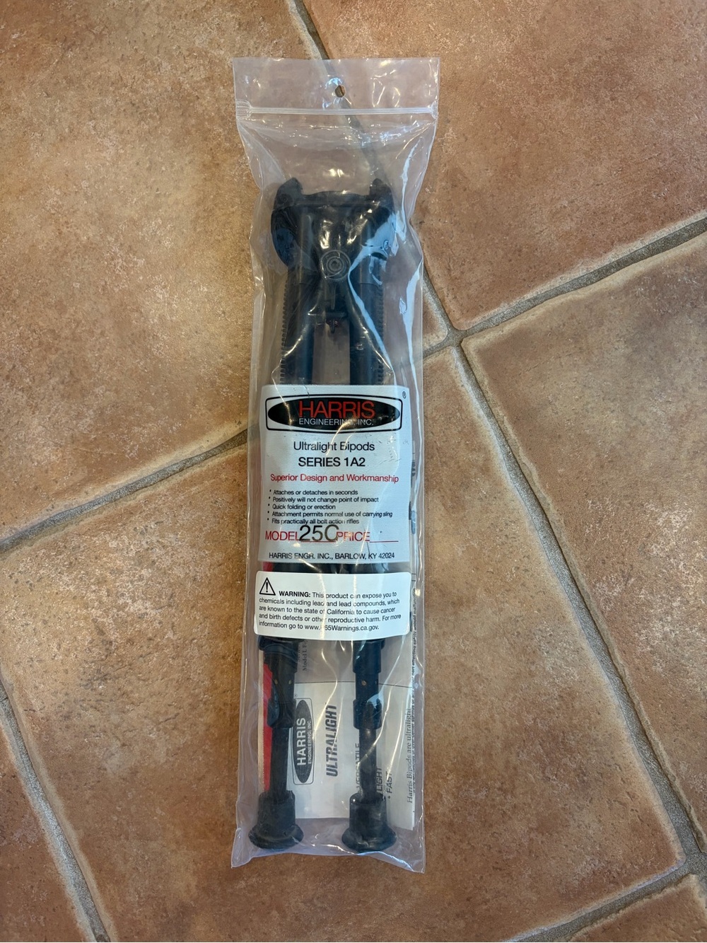 Harris Ultralight Series 1A2-25C Bipod Like New
